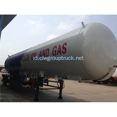 Pabrik Semi 30tons Trailer Tangki Lpg